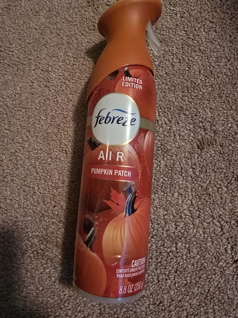 Febreze Pumpkin Patch Air Freshener Spray - Orange